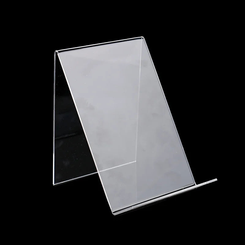 CM1pcs Clear Acrylic Display Book Stand Easel Holder Displaying