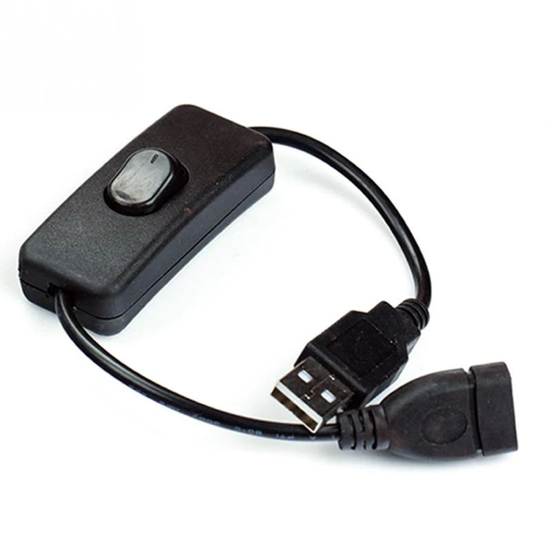 USB Switch Extension Cable Support Data Transmit Power Supply Off LED