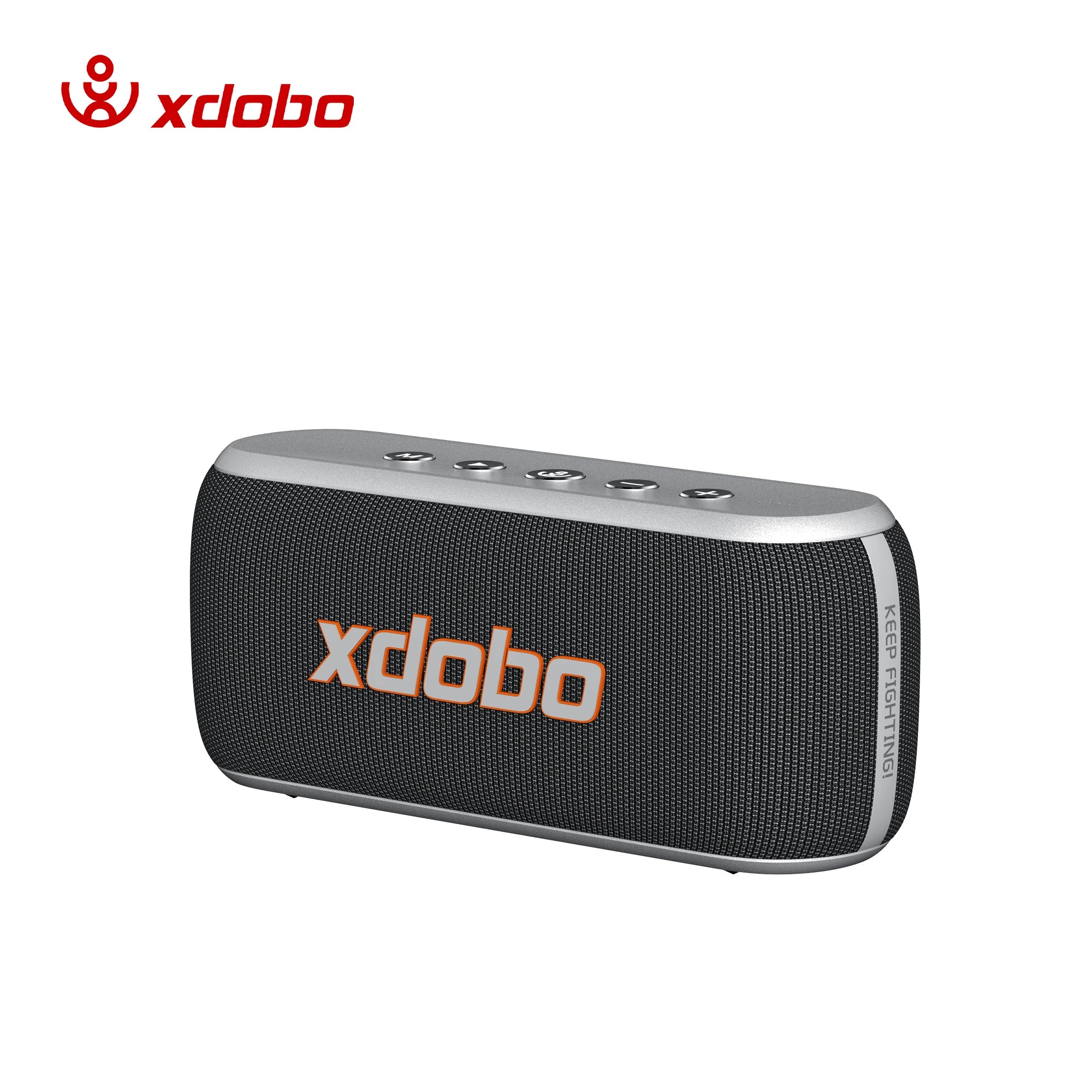 60W Soundbar XDOBO X8IV Subwoofer Speaker 8000mAh Deep Bass Outdoor Smart Phone TV Home Cinema Loudspeaker With Alloy Design Zpaxo Xdobo-X8IV Silvery
