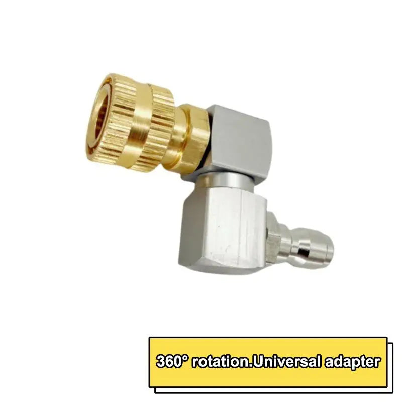 360° Spinning Pressure Washer Fitting – 1/4" Quick Connect