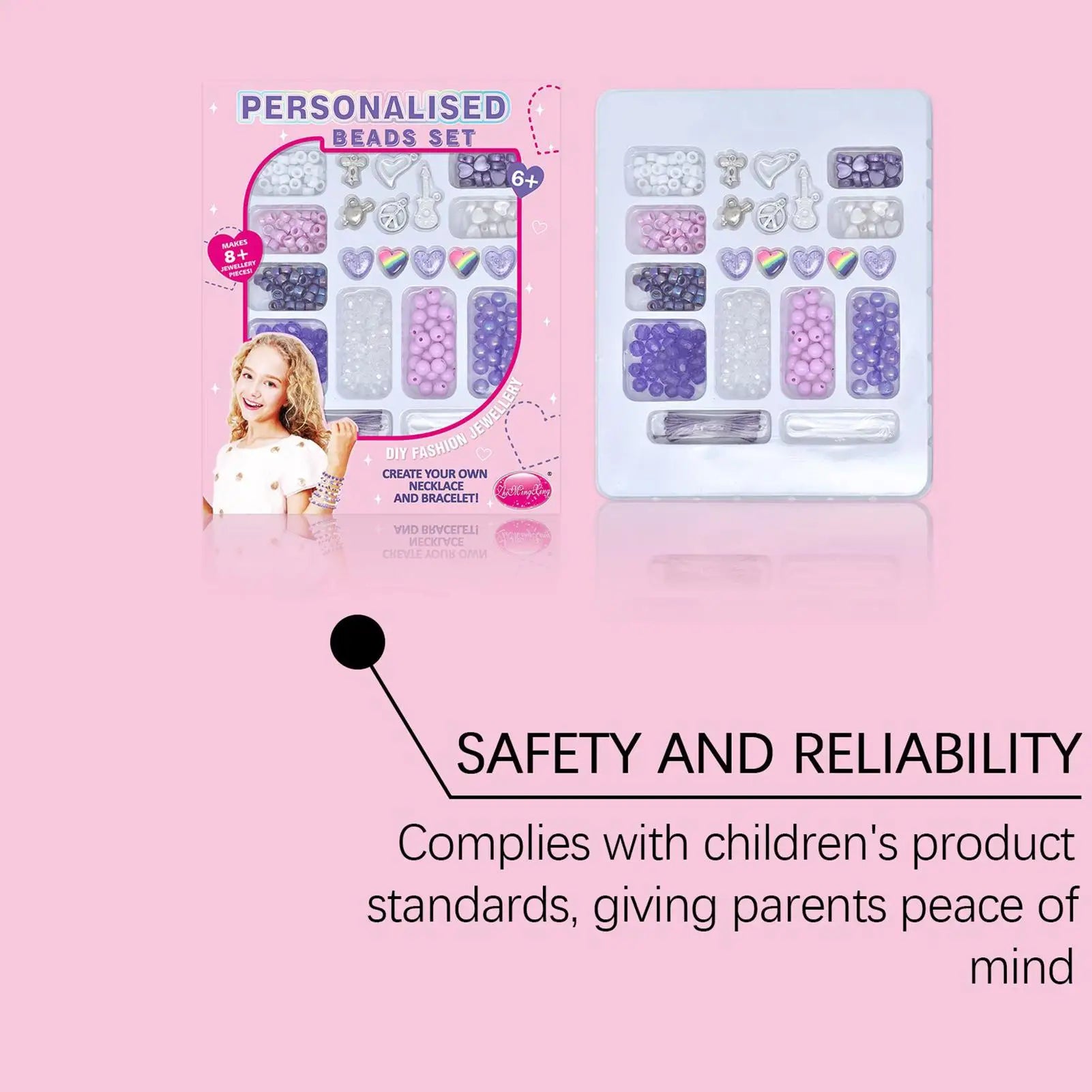 Bracelet Making Kit Charm Jewelry Making Kit Creative Interactive Crafts Accessories Kids Toys For Boy Men Kids Fans Girls Teen Zpaxo