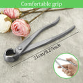 Bonsai Grooming Kit Stainless Steel Wear Resistant Bonsai Tree Kit Tools Time Saving Pruning Kit with Ergonomic Long Handle 2025 Zpaxo Round scissors 21cm