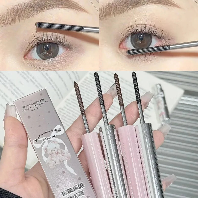 Silk Fiber Curling Mascara Ultra-fine Brush Waterproof Long Lasting