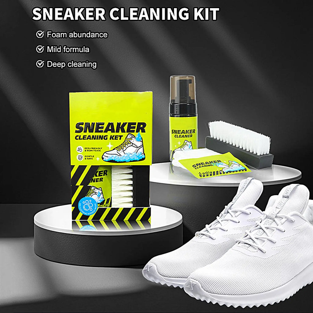 Shoe Cleaning Foam Waterless Cleaner White Sneaker Care Basketball
