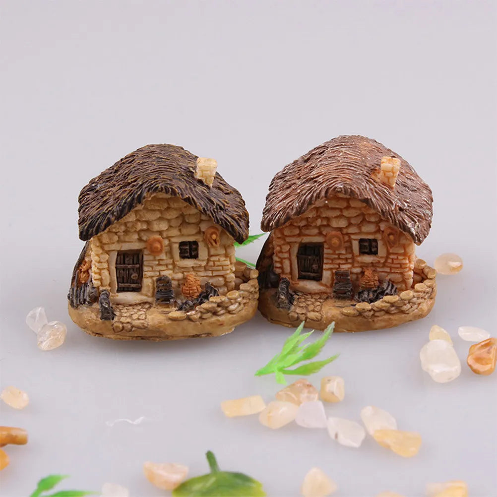 Resin Miniature Decor Micro-landscape Ornament Creative Craft Vivid