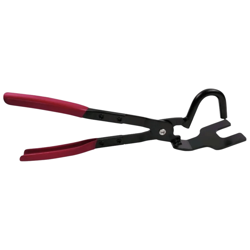Anti-Slip Handle Exhaust Hanger Removal Puller Locking Jaw Heavy Duty Exhaust Pipe Gasket Removal Plier Rubber Gasket Removal Zpaxo 29.5x4.1cm