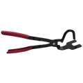 Anti-Slip Handle Exhaust Hanger Removal Puller Locking Jaw Heavy Duty Exhaust Pipe Gasket Removal Plier Rubber Gasket Removal Zpaxo 29.5x4.1cm