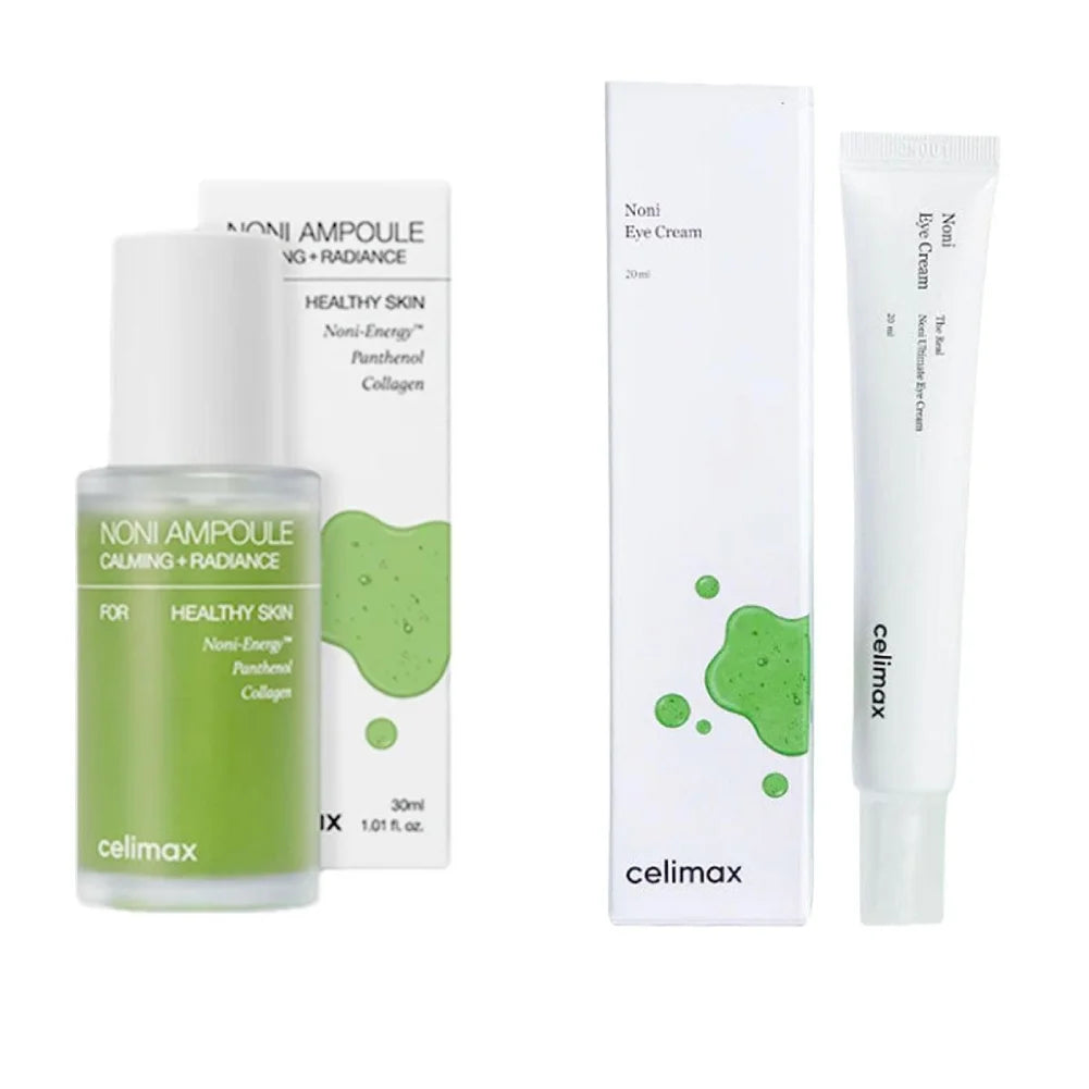 Celimax Noni Extract Korean Skincare Set – Anti-Wrinkle & Hydrating Korean Skincare Set Zpaxo SET A