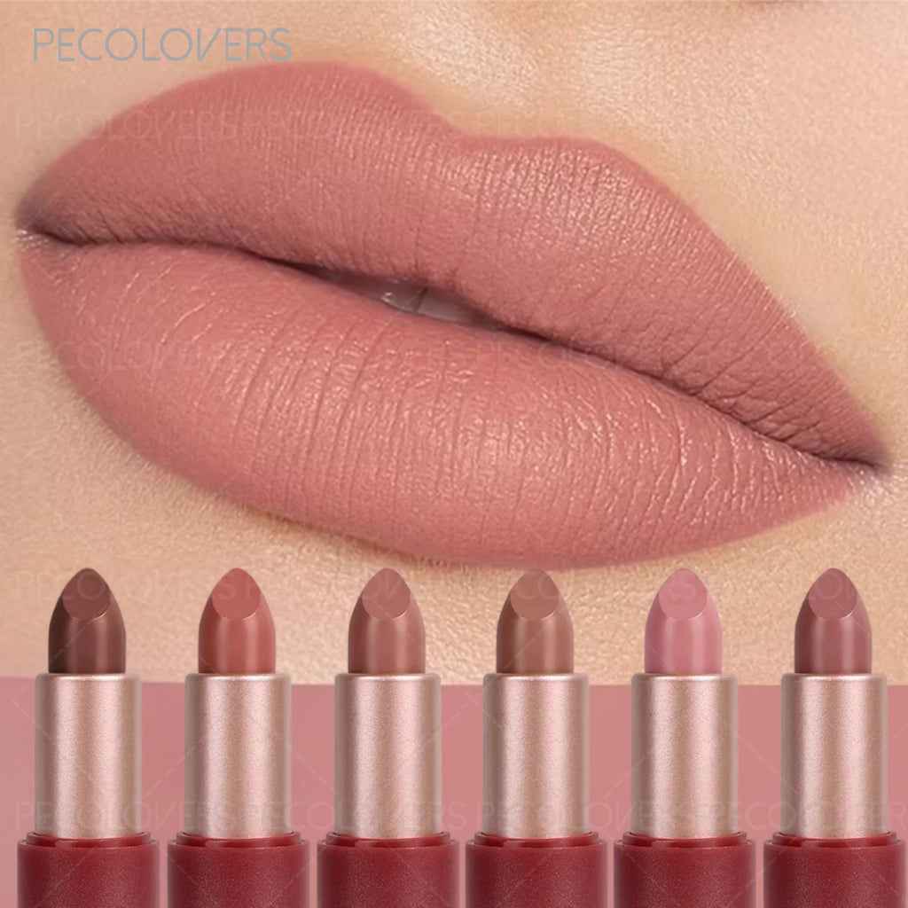 1 pc Lipstick, Red, Rich Color Rendering, Smooth Texture, Matte Makeup Effect, Long-Lasting and Non-Drying,Multi-Color Lipstick Zpaxo