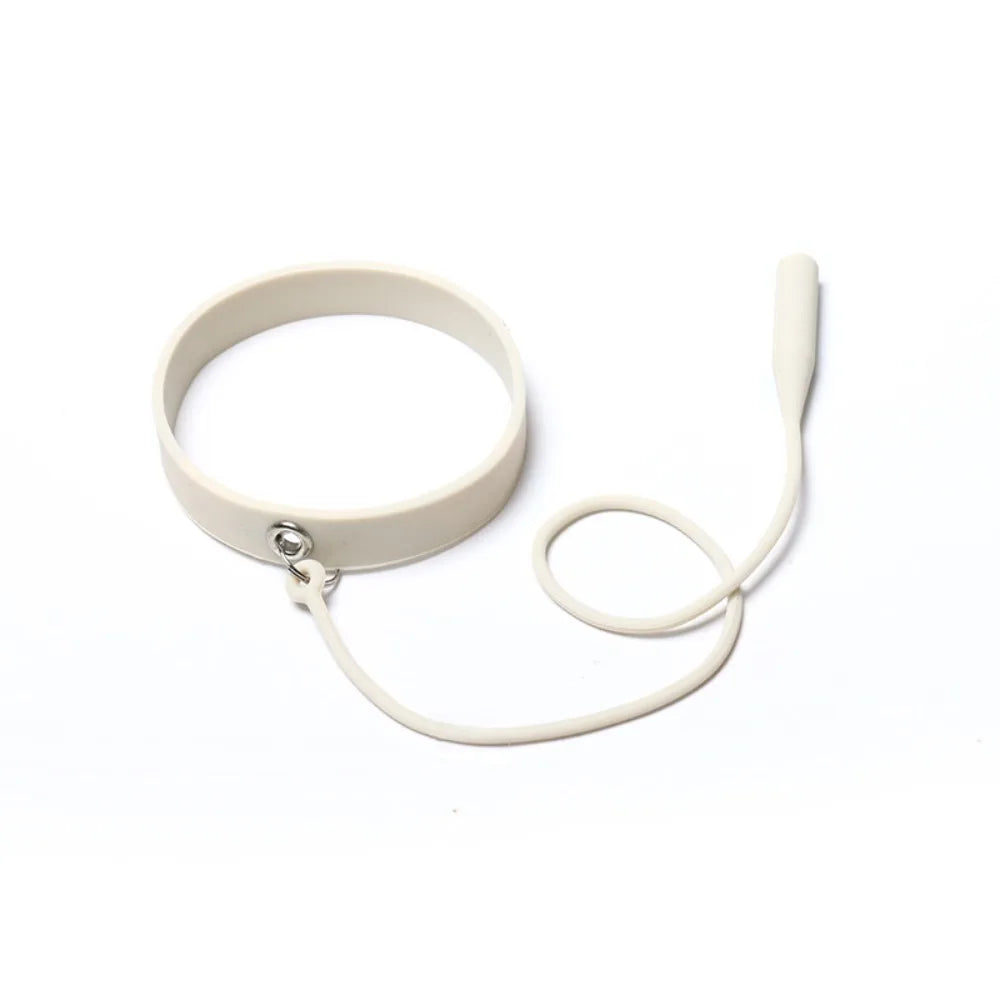 Elastic Silicone Wrist Strap Stretch Firm Eyelash Tweezers Protector Zpaxo Beige