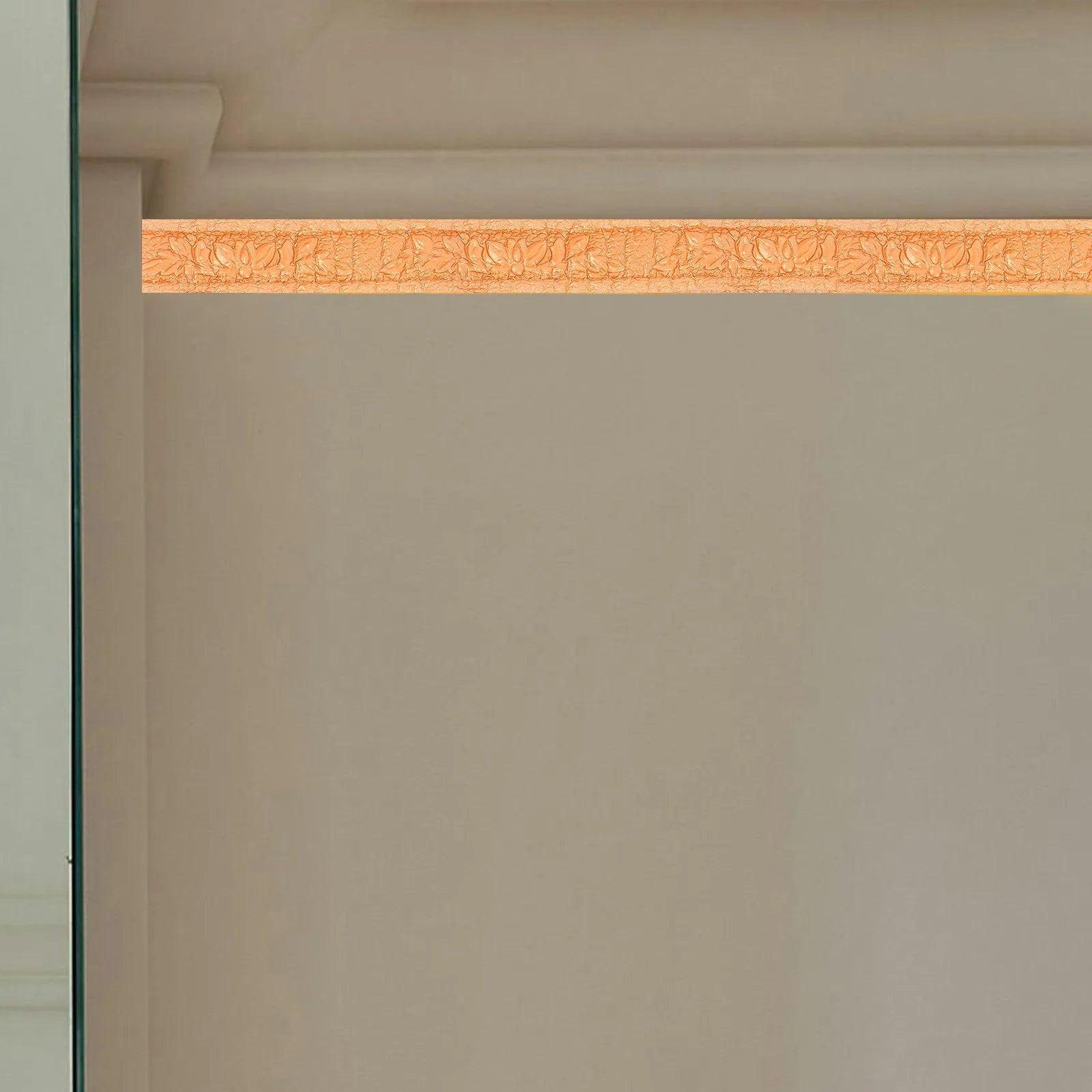Self-adhesive Foam Wall Trim Flexible Skirting Board Ceiling Molding