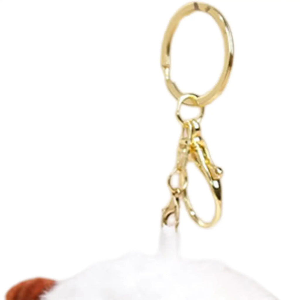 Lamb Keychain Kawaii Soft Plush Purse Charm Plush Animal Keyring For Men Women Kids Girls Boys Adults Birthday Holiday Wallet Zpaxo