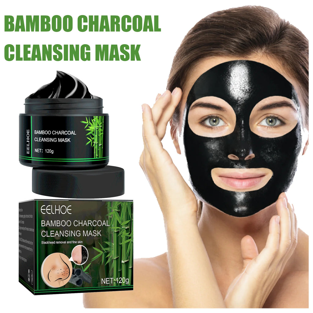 Bamboo Charcoal Blackhead Remover Peel-Off Face Mask – 120g Peel-Off Face Mask Zpaxo