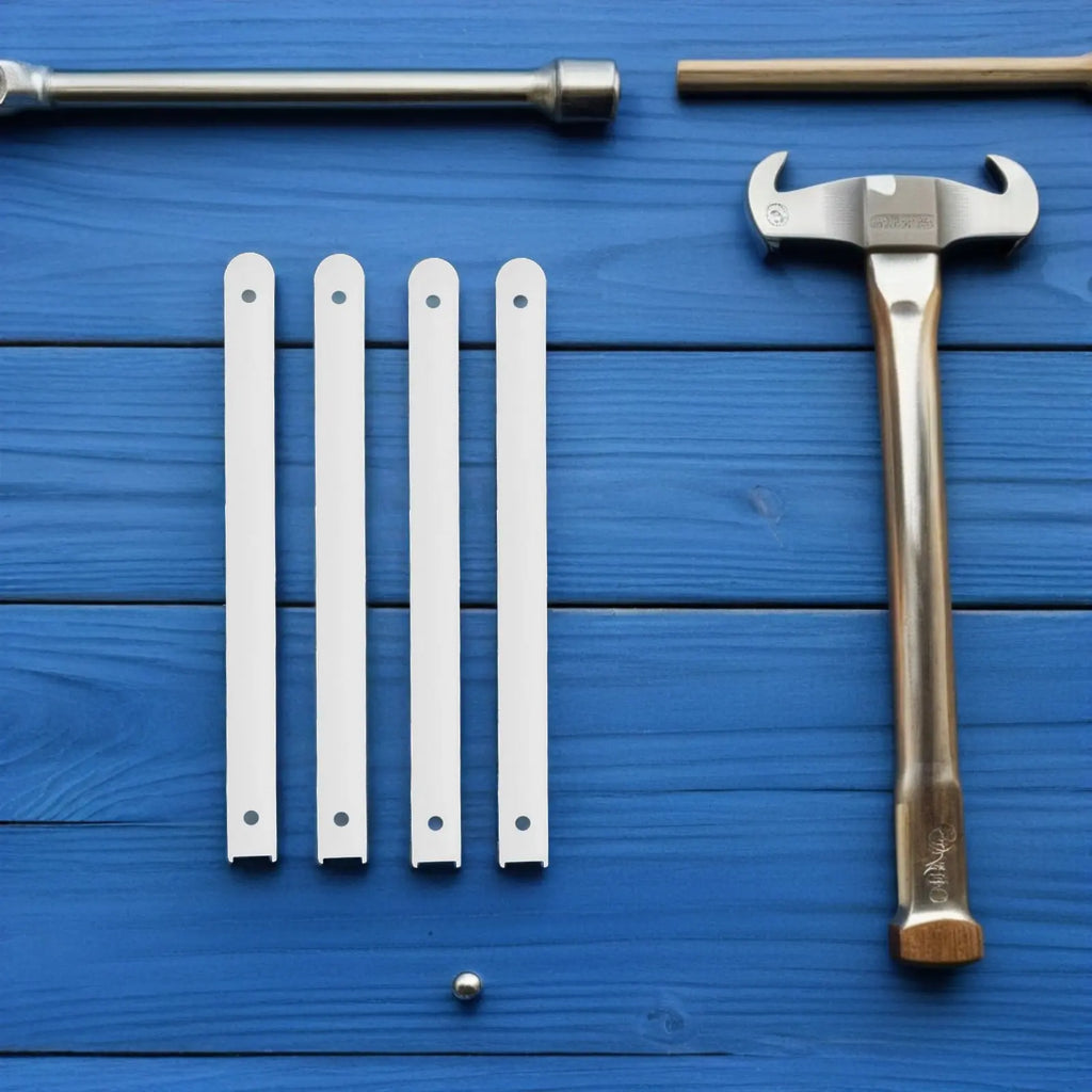 3 Sets Plastic Drawer Rails Side Mount Slide Guides Strong Load Bearing Replacement for Cabinet Drawers Dresser Drawers Zpaxo