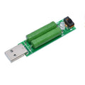 USB charging current detection load testing instrument with toggle switch, capable of 2A/1A discharge aging resistance Zpaxo Default Title