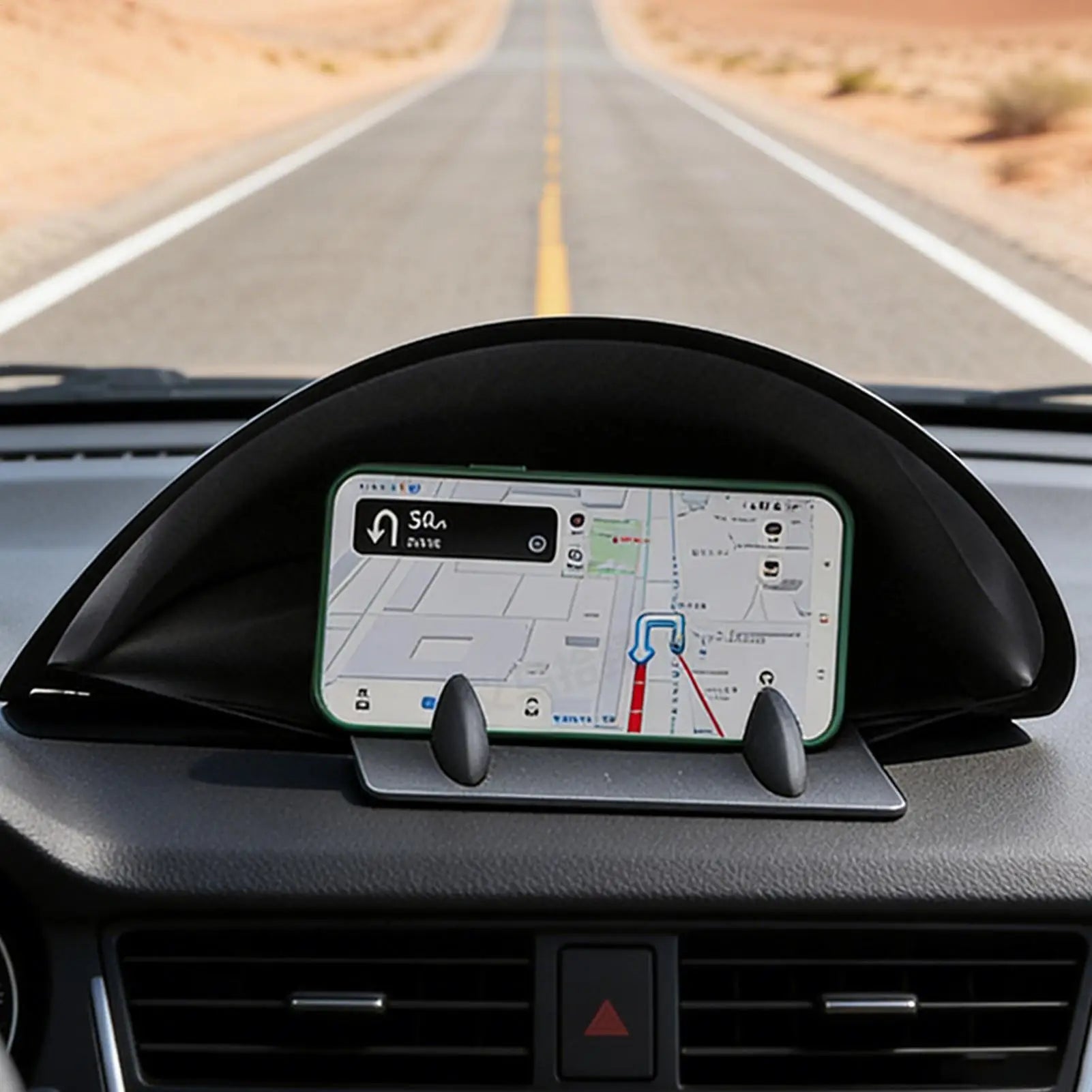 Foldable Car Phone Sun Shade – Anti-Glare Dashboard Shield Dashboard Sun Shade Zpaxo