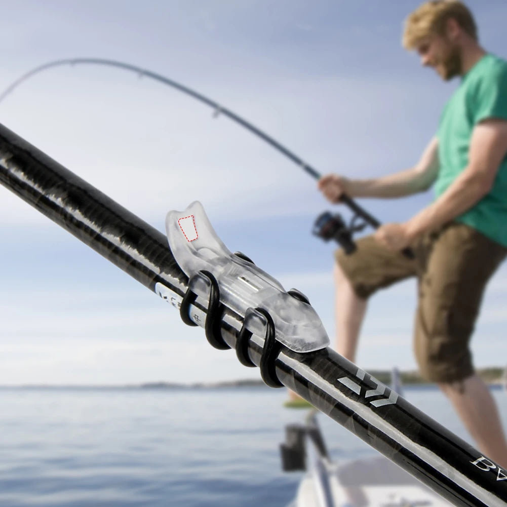 Automatic Fishing Fixed Bait Gear Lure Holder Outdoor White