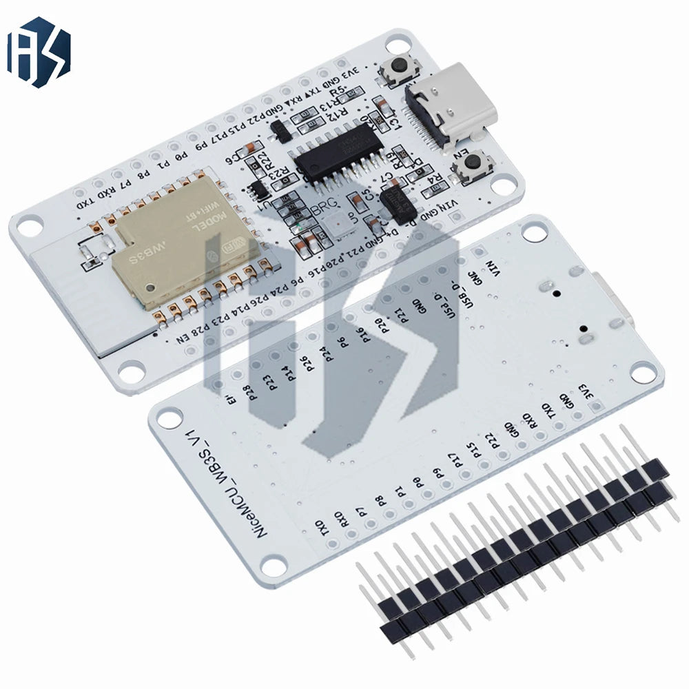 NiceMCU WB3S ch340c Development Type-c Wifi Bluetooth Module bk7238 Zpaxo