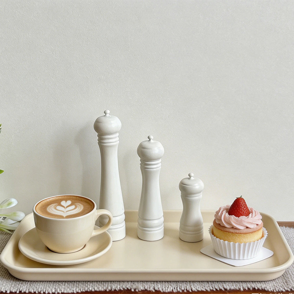 3-Piece Miniature Salt & Pepper Shaker Set – 1:12 Dollhouse