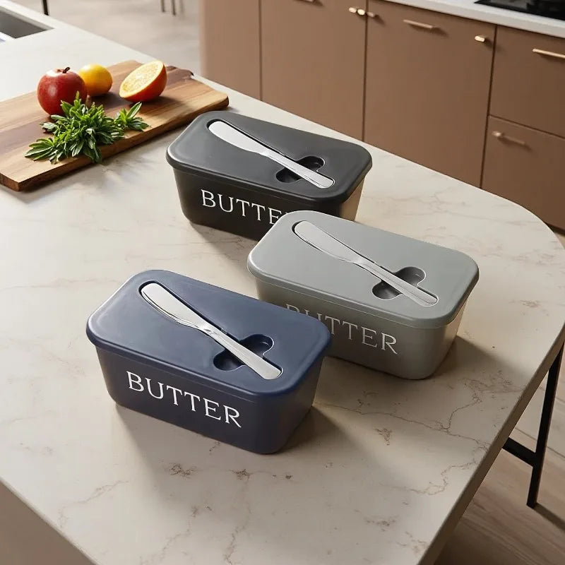 Large Capacity Butter Box Knife Food Grade Pp Cheese Refrigerator Zpaxo