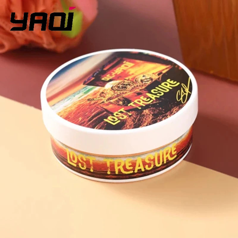 2026 Flash Sale YAQI Lost Treasure Atisan Shaving Soap for Men 170g Artisanal Lather Softens Beard for Smooth Shave Essentials Zpaxo