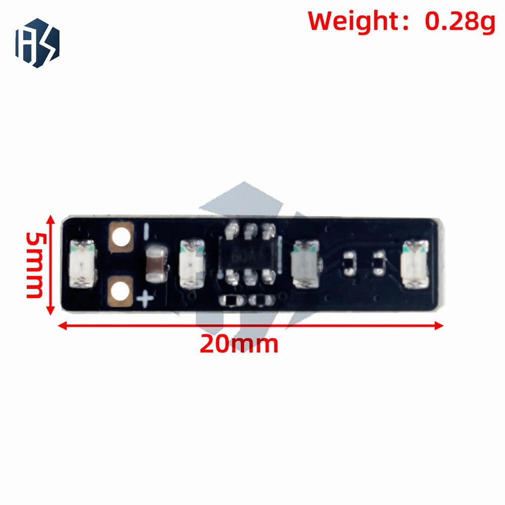 1S 2S 3.7~4.2V Mini LED Lithium Battery Level Indicator Module Zpaxo