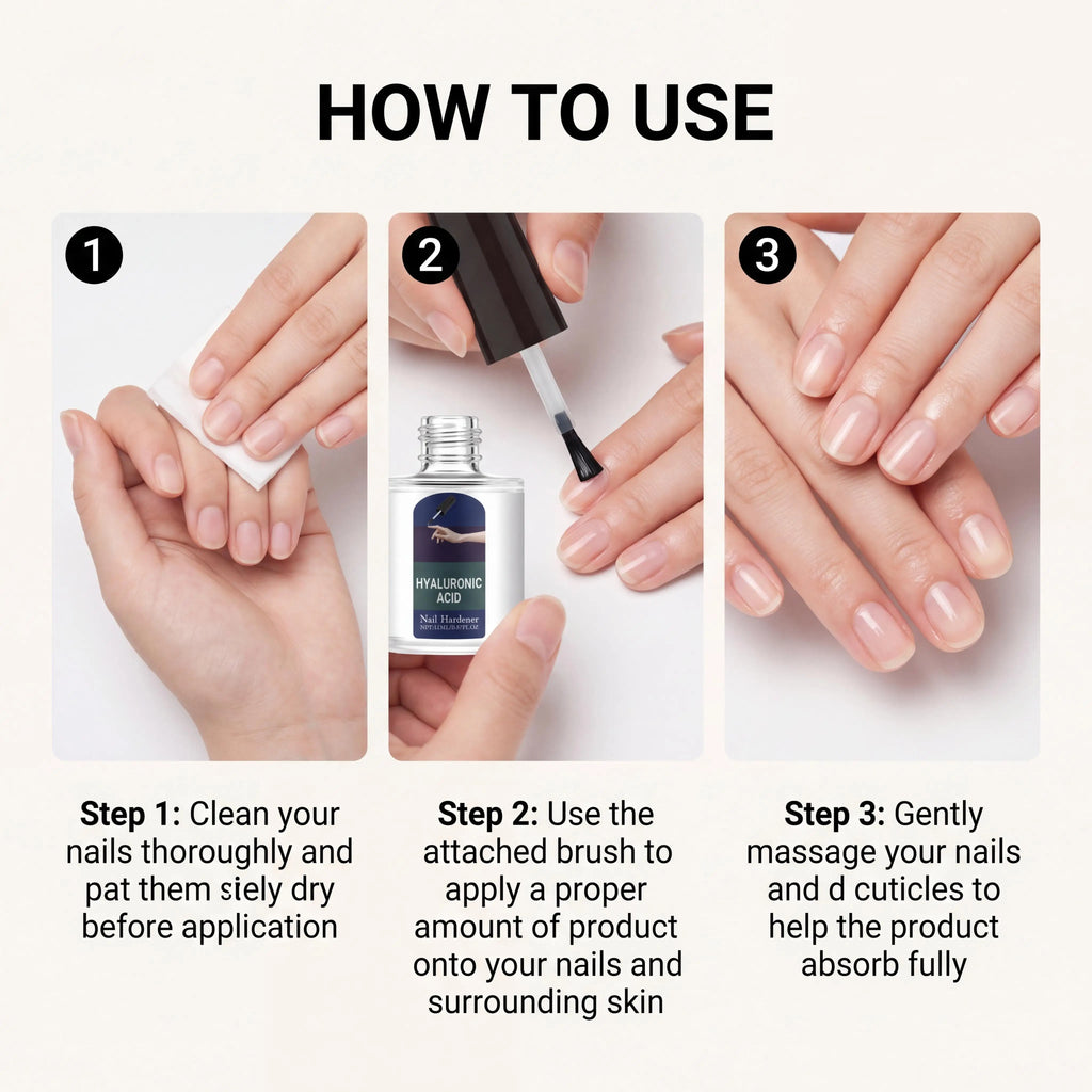 Plant-Based Nail Hardener & Strengthener Drops | 11ml Nail Treatment Drops Zpaxo