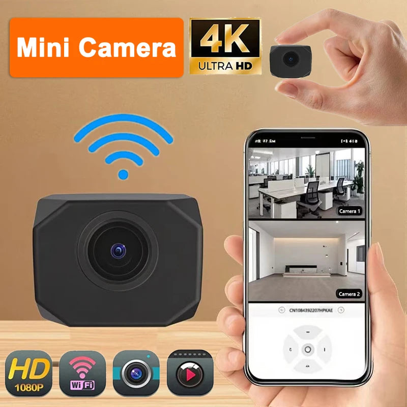 4K HD Wifi Security Camera Home Mini Smart Indoor IP Surveillance APP