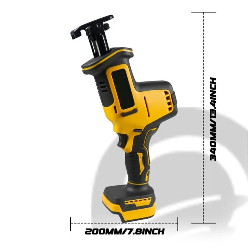 10000SPM Brushless Electric Reciprocating Saw Saber Wood Metal
