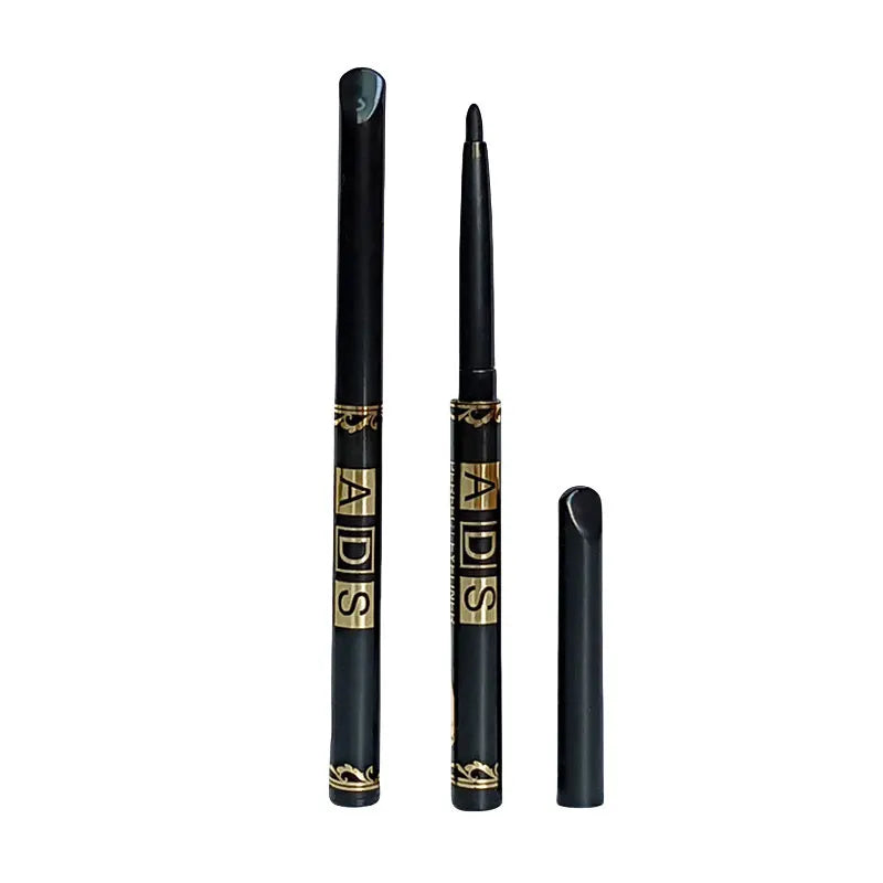 Black Eyeliner Pencils Waterproof Sweat Proof Smudge-proof Easy Twist