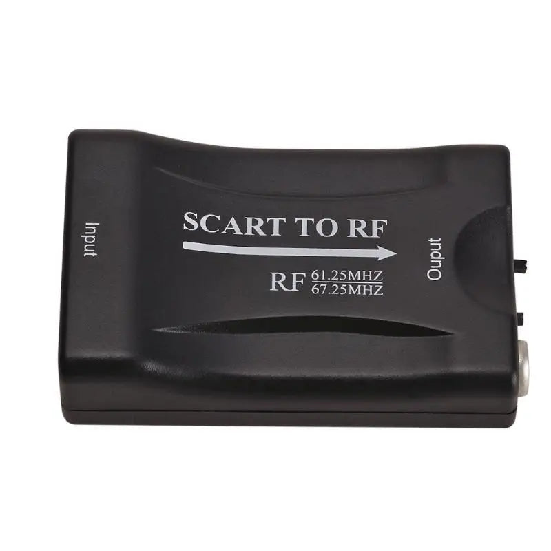 652F Scart RF Video Adapter 67 25Mhz 61 Portable Lightweight Zpaxo
