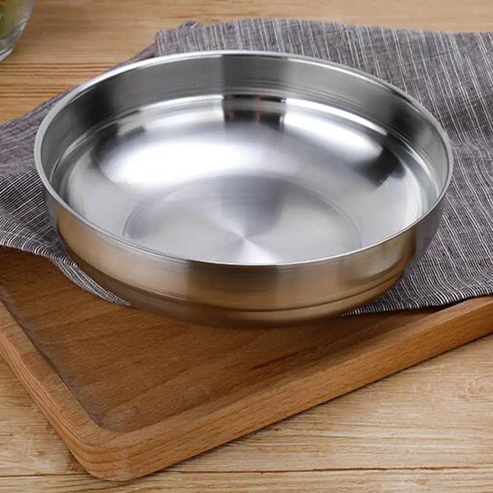 304 Stainless Steel Seasoning Dish Round Sauce Dipping Bowl Ketchup
