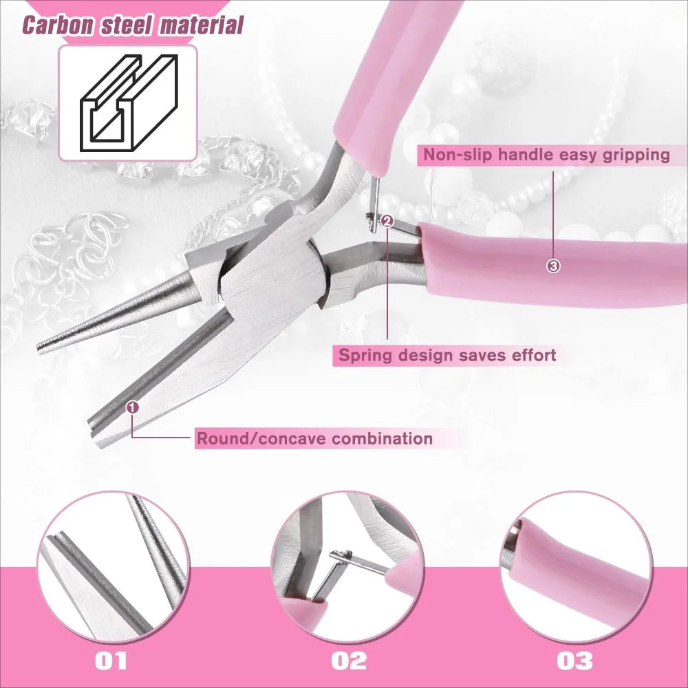 Multi-functional Durable Metal Manual Needle-nose Pliers