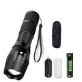 Zoomable LED Tactical Flashlight 1200 Lumen Waterproof Torch