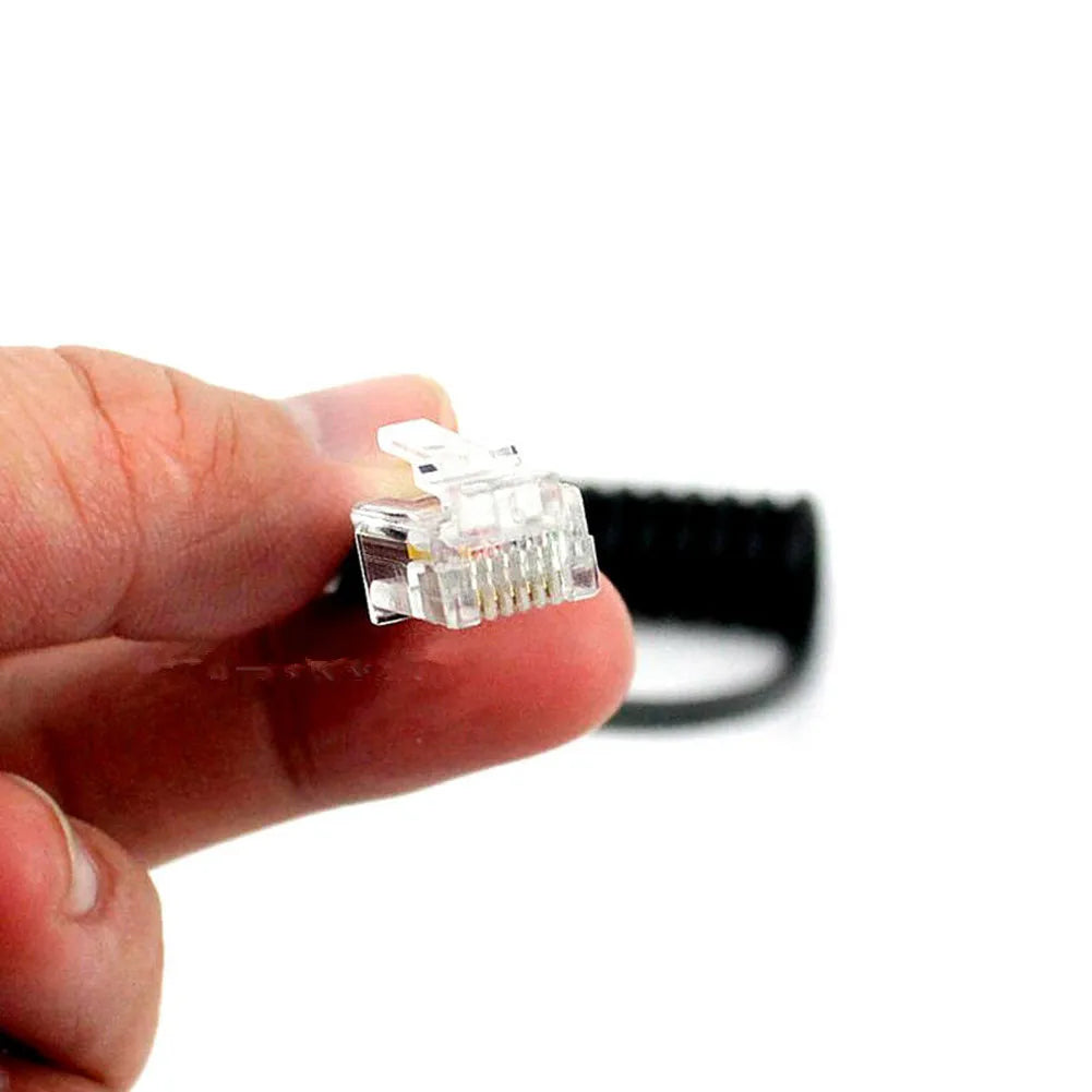 Replacement 6 Pin Microphones Cable Mic Cord Wire Yaesu FT-1900R