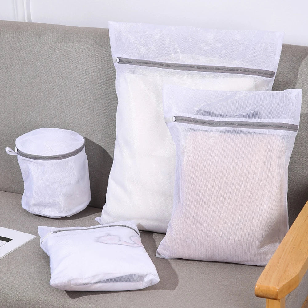 Mesh Laundry Bag for Washing Delicates Wash Bags for Travel Organizing Reusable Delicate Laundry Bag Zpaxo