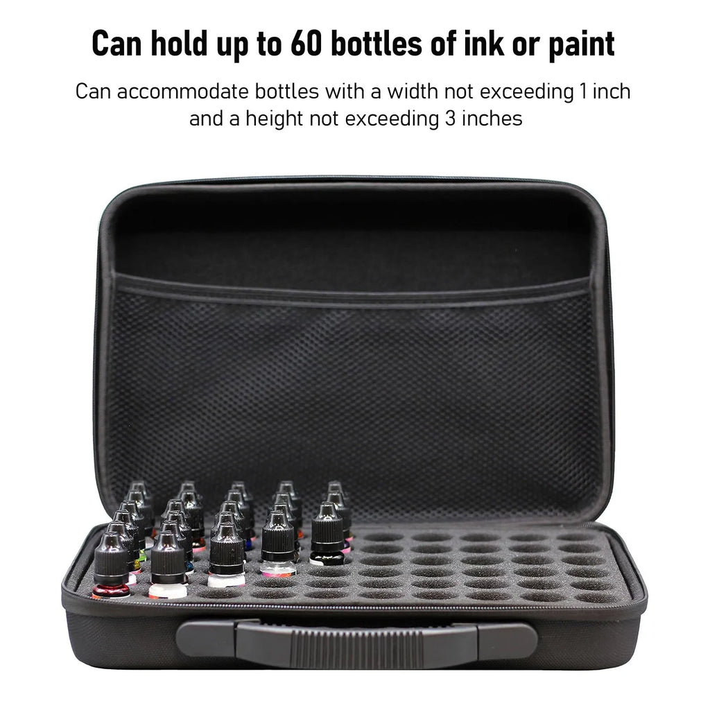 Model Paint Storage Case Internal Pockets Water Resistant Portable