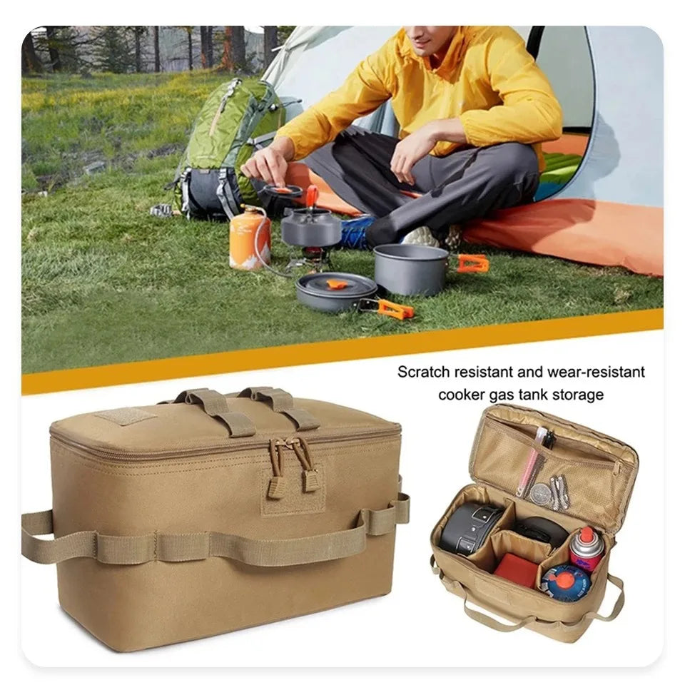 Outdoor Camping Storage Bag – Gas Canister & Cookware Bag Camping Storage Bag Zpaxo