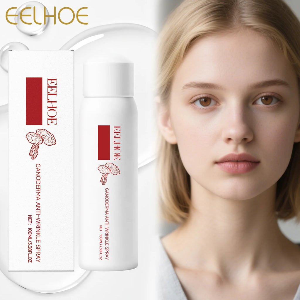 Reishi Mushroom Extract Toner for Hydrating Makeup Setting Face Mist to Improve Dullness for Glowing Skin Travel Skin Care Zpaxo