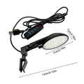 Aquarium Led Light Waterproof Clamp-on Anti-glare Lamp Adjustable