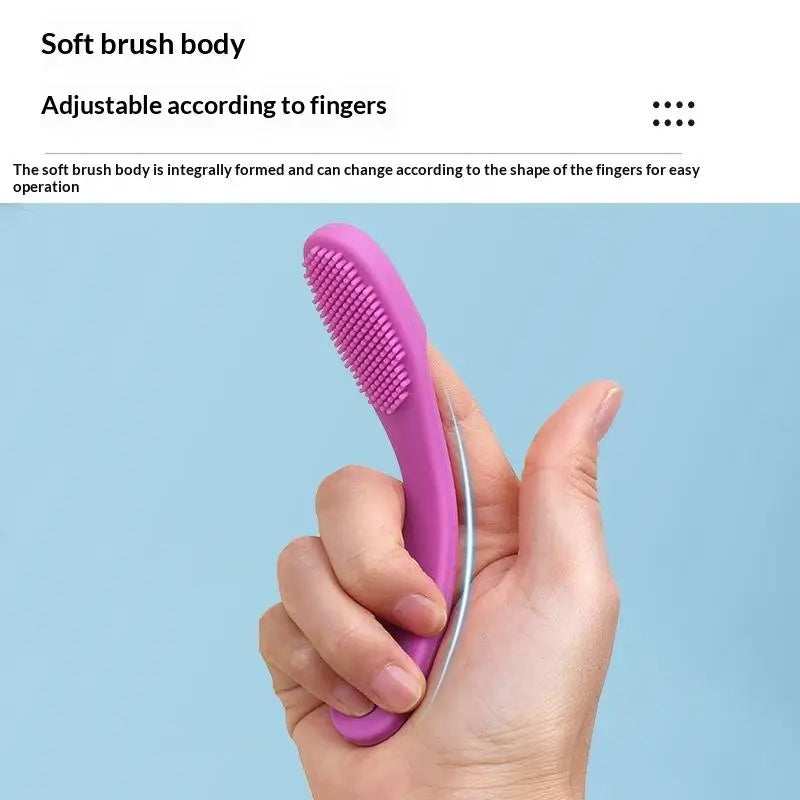 Pet Finger Toothbrush Cats Dogs Soft Tooth Cleaning Reusable Design Zpaxo