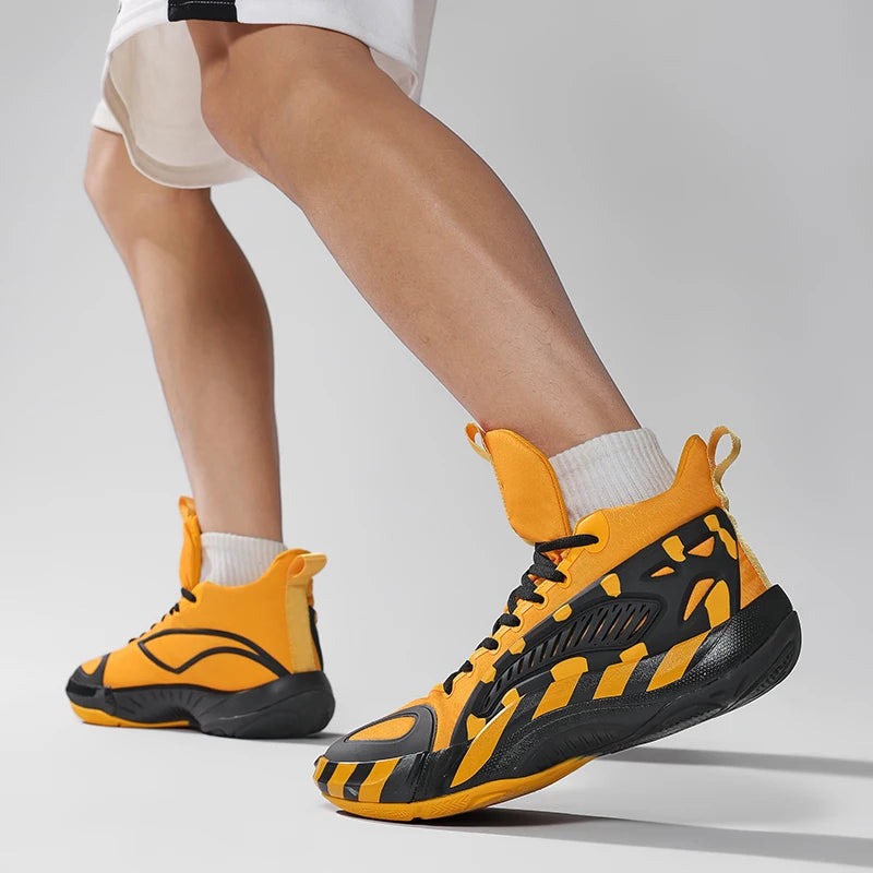 Men's Basketball Shoes Breathable Cushioning Non-slip Wearable Runing