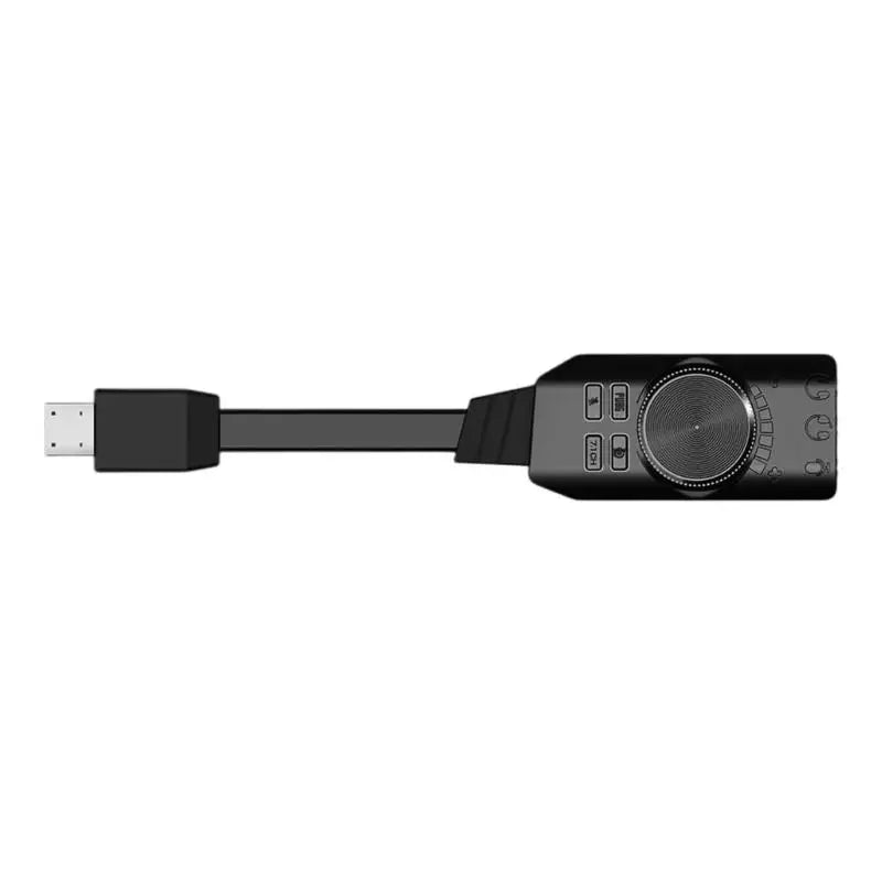 652F Virtual 7 1 Surround Sound USB External Card Gaming Gamers Zpaxo