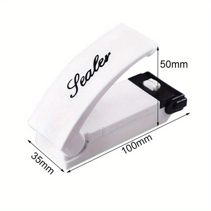 Mini Hand Pressure Bag Sealer – Food & Plastic Bag Machine Bag Sealing Machine Zpaxo