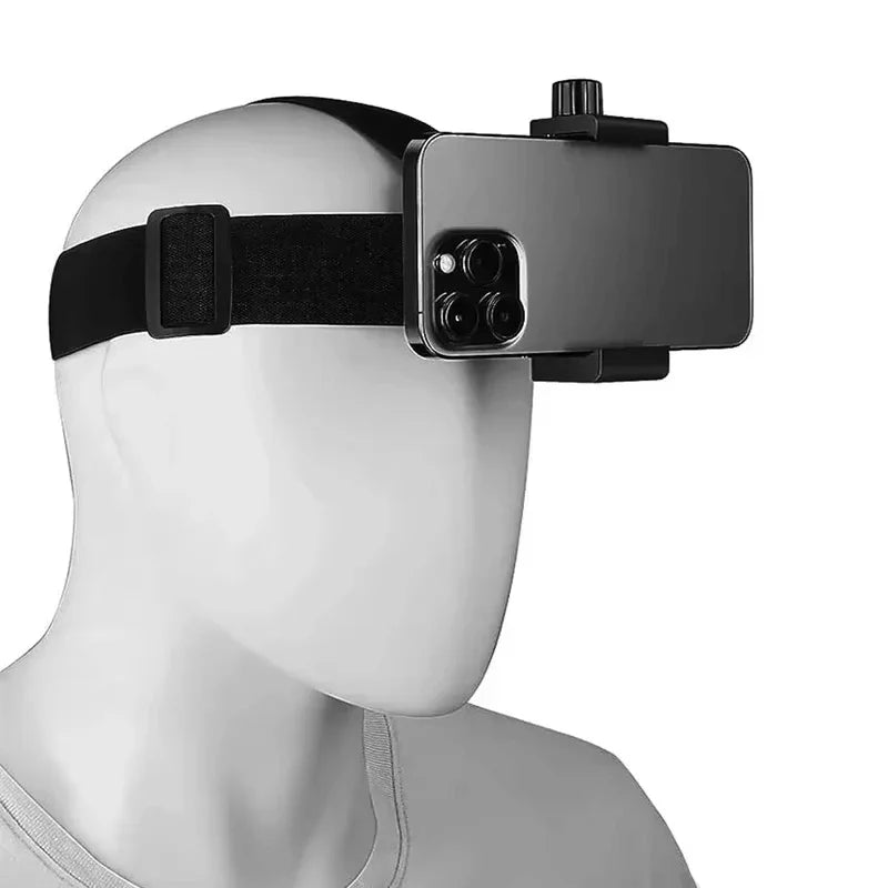 Headband Mobile Phone Mounting Smartphone Stand Phone Headband Strap For Outdoor Insta360 AKASO SJCAM Sports Camera Accessories Zpaxo
