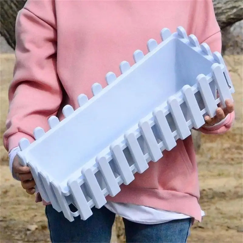 Rectangular Plastic Vegetable Flower Slot Large Thickened Resin