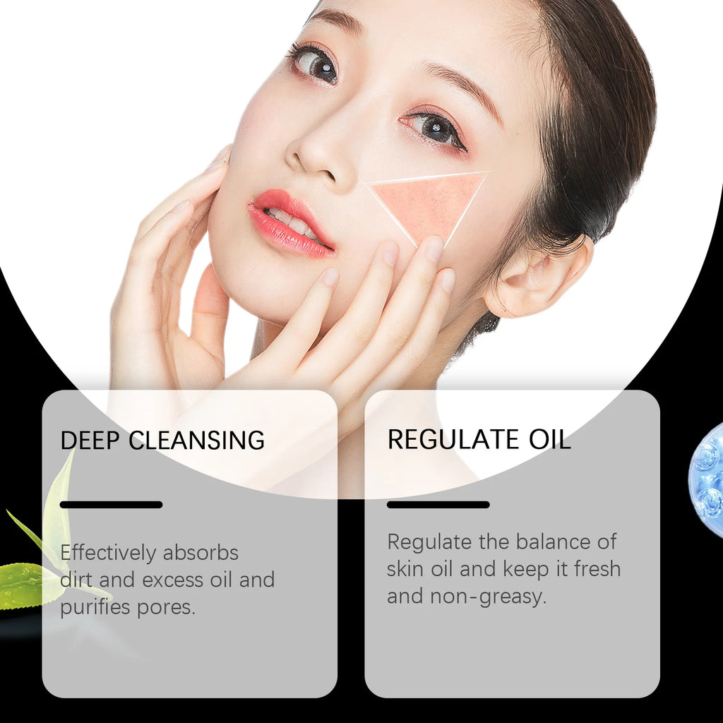 Niacinamide Facial Cleanser Smoothing Cleaning Dirt Oil Control Shrinking Pores Brighten Dullness Moisturizing Facial Wash Cream Zpaxo