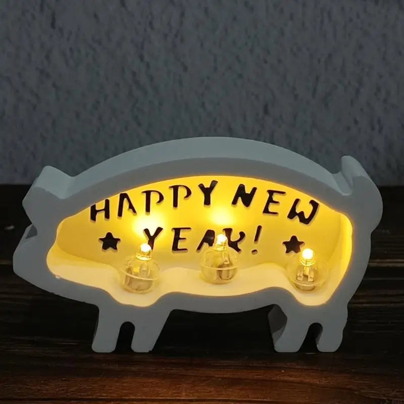 Pig Silicone Mold Safe Epoxy Resin Making Cement Ornament Festival