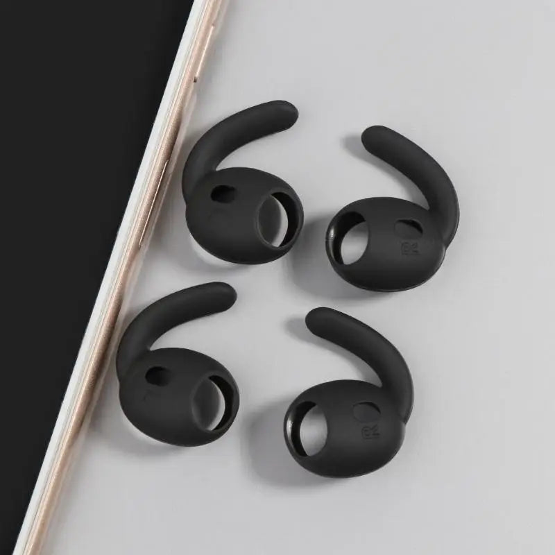 652F Ear Hooks for 2, Ear Grip Covers Silicone Accessories for Apple 2 Anti-Slip Ear Hook Holders Earbud Tips Zpaxo