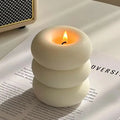 Nordic-style Donut Scented Candles Creative Soy Wax Decorations